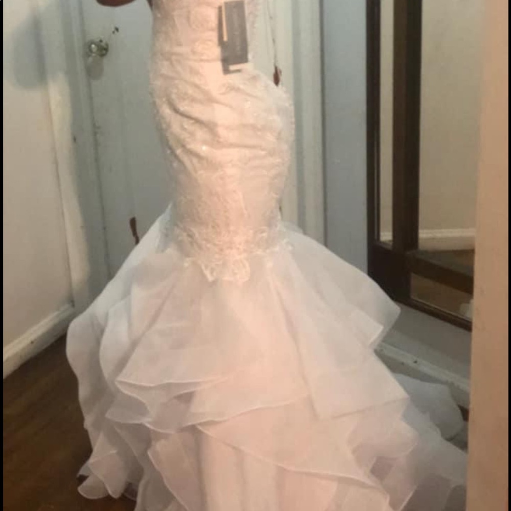 Oleg Cassini  Mermaid New Wedding Dress